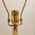 Stiffel Stiffel Neoclassical Polished Brass Candlestick Table Lamp For Sale - Image 4 of 11