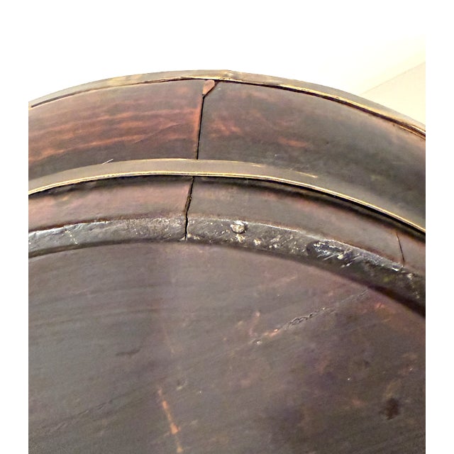Antique Chinese Wood Basket For Sale - Image 14 of 15