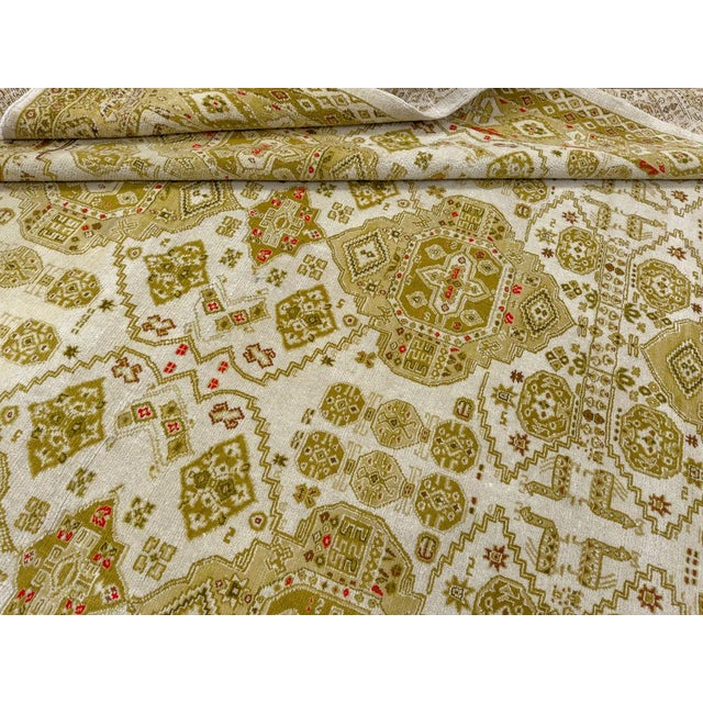 Galerie Shabab Collection Mid-20th Century Turkish Anatolian Room Size Carpet For Sale - Image 10 of 10