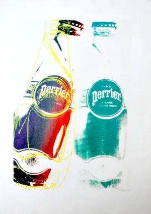 Andy Warhol Perrier 2 Pop Art Print 1999
