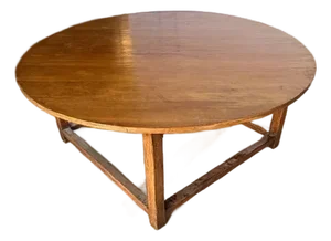 1980s Attributed to Rose Tarlow Large Round Table