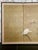 Vintage Mid-Century Japanese 4-Panel Byobu Folding Screen - "White Egrets & Willow" For Sale - Image 4 of 16