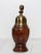 Ethan Allen Vintage Italian Ethan Allen Wood & Brass Pepper Mill For Sale - Image 4 of 8