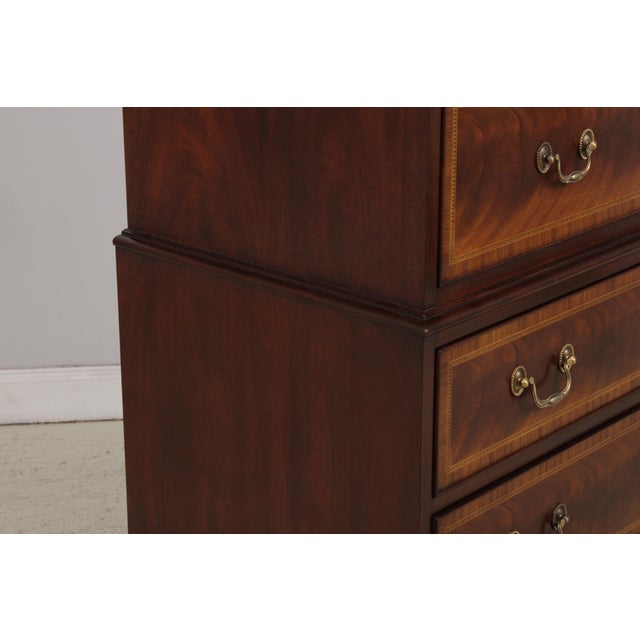 Henkel Harris Nancy Saunders Witt Mahogany Chest For Sale - Image 13 of 18