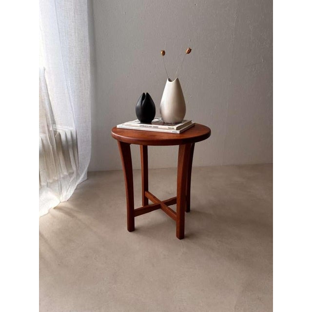 Danish Teak Side Table, 1960s For Sale - Image 12 of 12
