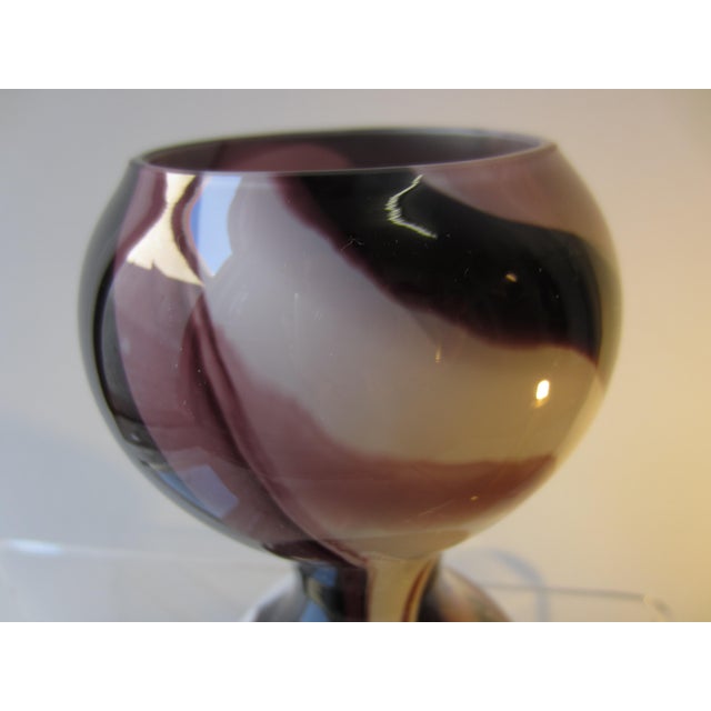 Space Age Murano Glass Vase by Carlo Moretti, 1970s For Sale - Image 4 of 6