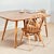 Foldable Table in Light Elm by Lucian Ercolani for Ercol, 1960s For Sale - Image 3 of 8