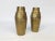 German Art Nouveau Wrought & Hammered Brass Vases from WMF, 1920s, Set of 2 For Sale - Image 4 of 11