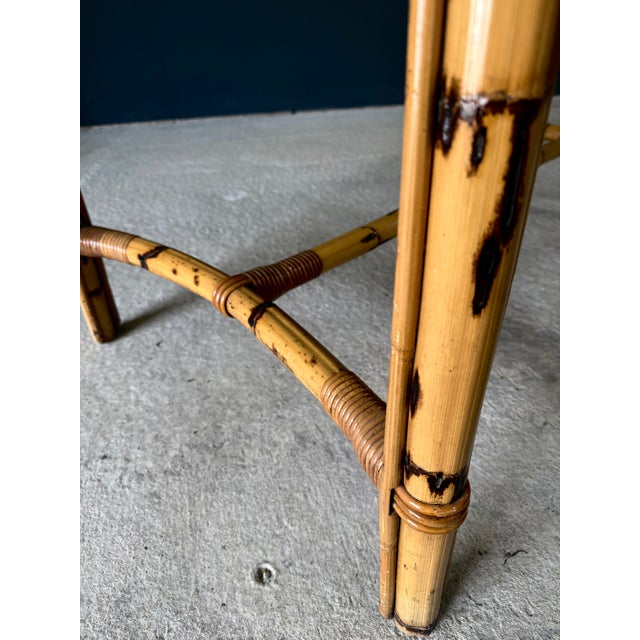 Bamboo Console Side Table, Italy, 1960s For Sale - Image 18 of 18