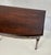 Wood Vintage Harden Furniture "Circa 1991" Collector's Edition Cherry Bowfront Console / Writing Desk For Sale - Image 7 of 16