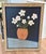 Large Original Vintage Framed Primitive Floral Bouquet Painting For Sale - Image 4 of 6