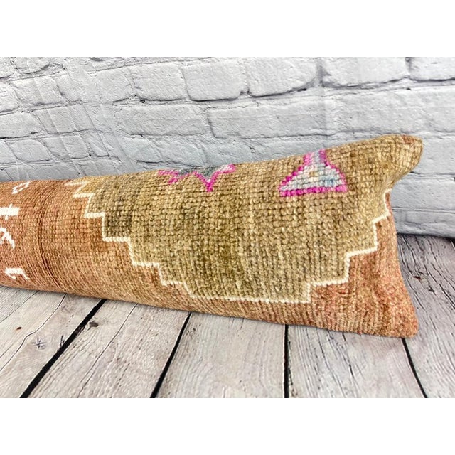 Vintage Pillow Case Turkish Rug Pillow Decorative Rug Pillow Dry cleaning only. PILLOW INSERT IS NOT INCLUDED