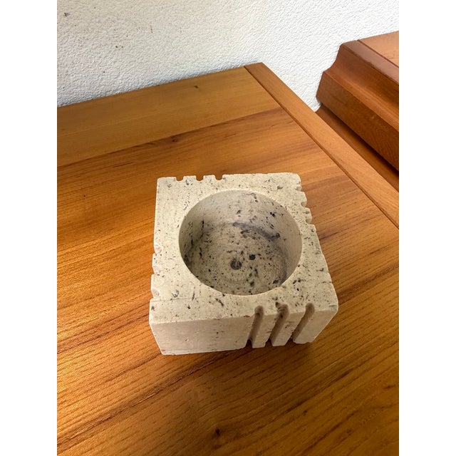 Travertine Ashtray from Fratelli Mannelli, 1970 For Sale - Image 11 of 16