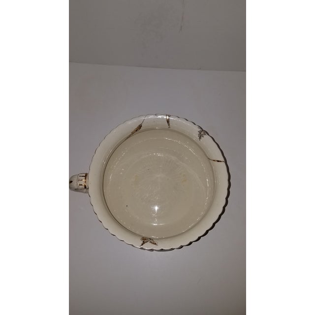 1950s Vintage Hand Painted Ceramic "Beatrice" Planter For Sale - Image 5 of 9