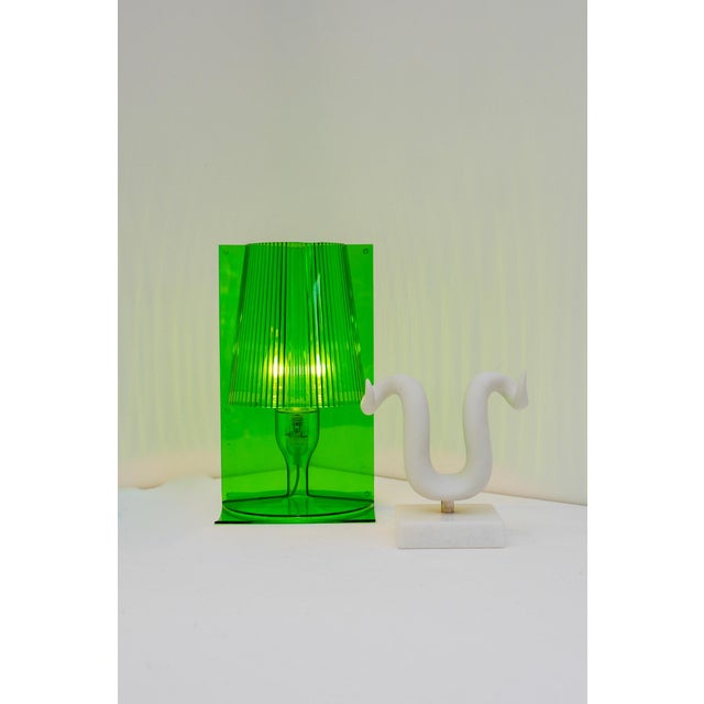 Take Table Lamp in Green Transparent Polycarbonate by Ferruccio Laviani for Kartell, 2003 For Sale - Image 11 of 17