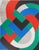 Sonia Delaunay, Blue, Green and Red Composition, 1968, Original Lithograph For Sale - Image 5 of 5