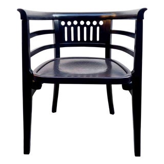 Vienna Secession Armchair by Otto Wagner for J&J Kohn, Austria, 1890s For Sale