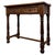 Antique Early 20th Century English Edwardian Oak Side Table For Sale - Image 3 of 12