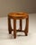 Amsterdam School Side Table in Oak with Coromandel Inlay, Netherlands, 1930s For Sale - Image 10 of 10