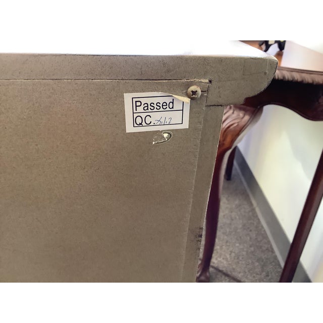 2020s Small Painted Green Chest With Flowers For Sale - Image 5 of 7