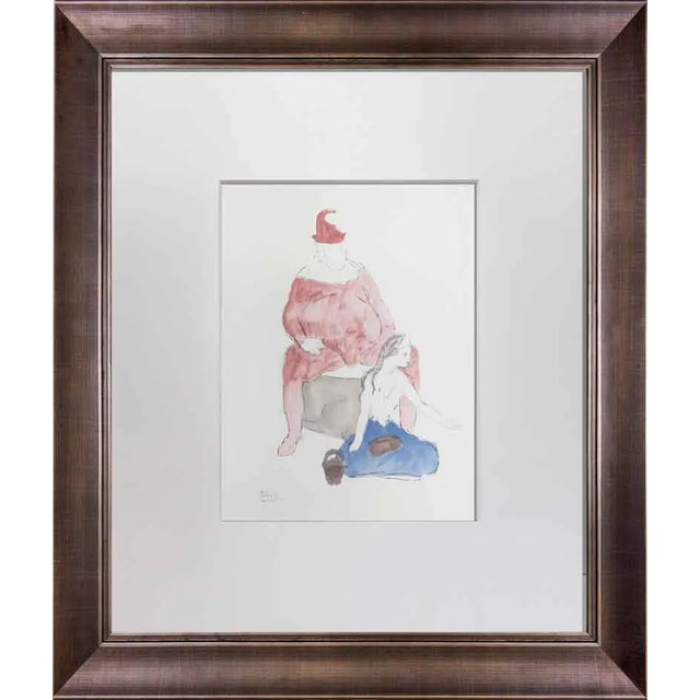 1940s Vintage Pablo Picasso Lithograph Limited Edition "Saltimbanques" Print For Sale