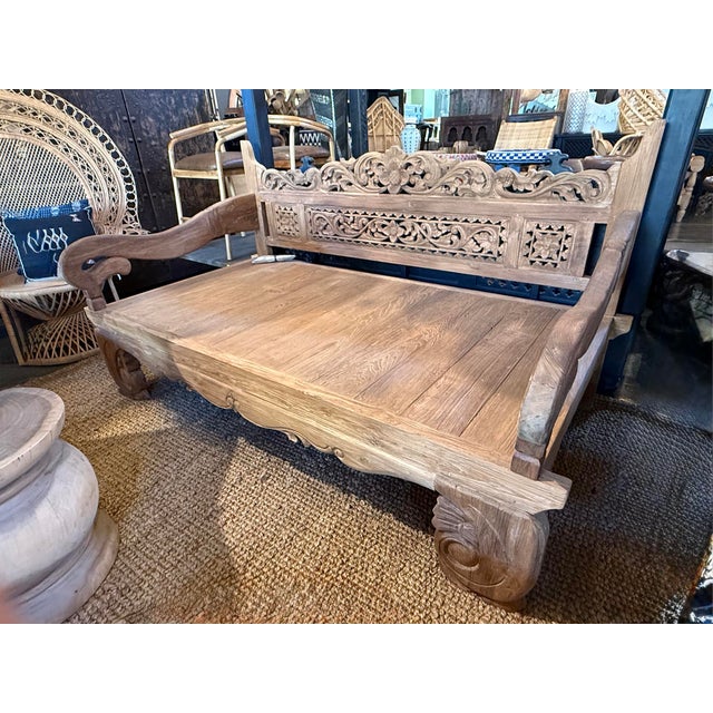 Kurta Teak Daybed Twin Size For Sale - Image 10 of 10
