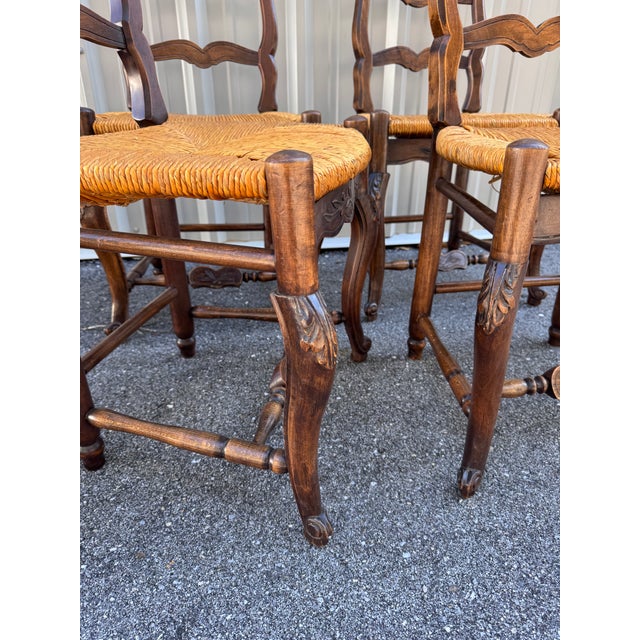 Antique French Dining Chairs For Sale - Image 9 of 11