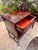 Vintage Asian Chinoiserie Hand Carved Telephone Gossip Rosewood Table Bench For Sale - Image 6 of 8