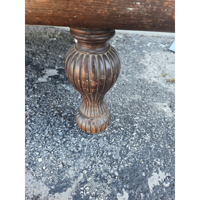 Late 19th C Anglo Indian Chaise Lounge Original Condition For Sale - Image 14 of 14