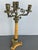 Early 20th Century Early 20th Century Louis Phillipe Style Candelabras in Yellow Marble and Bronze- Set of 2 For Sale - Image 5 of 12