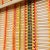 New 1970s Old Stock Yellow Roman Shade For Sale - Image 4 of 6