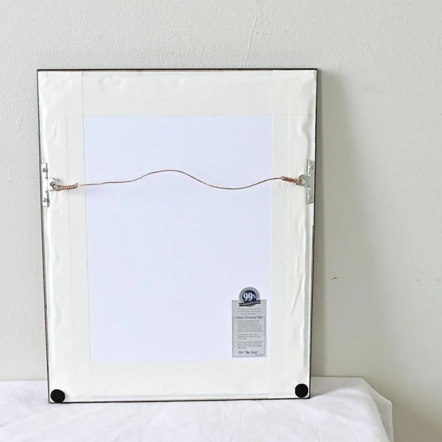 French French Vintage Framed Watercolor Portrait of a Lady For Sale - Image 3 of 6