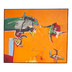 Abstract Oil Painting on Canvas by James L. Bruch