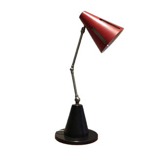 Dutch Sun Series Desk Lamp by H. Th. J. A. Busquet for Hala, 1955 For Sale