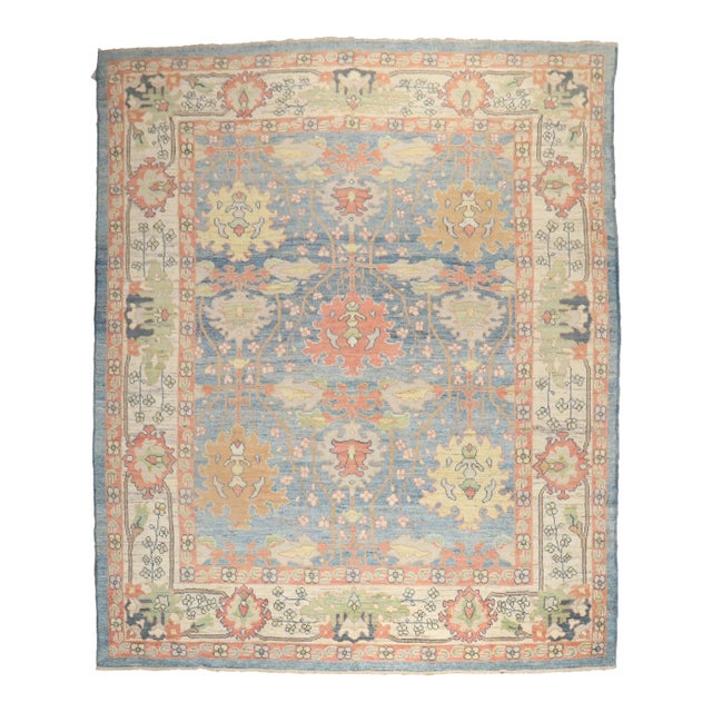 Arts and Crafts Vintage Inspired Rug - 10' x 13' For Sale