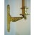 1950's French Empire Style Small Gold Bronze Signed Documented Wall Sconces by Maison Bagues a - Pair For Sale - Image 10 of 12