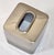 Metal Vintage Stainless Steel Triune Boutique Box Paper Tissue Holder For Sale - Image 7 of 12