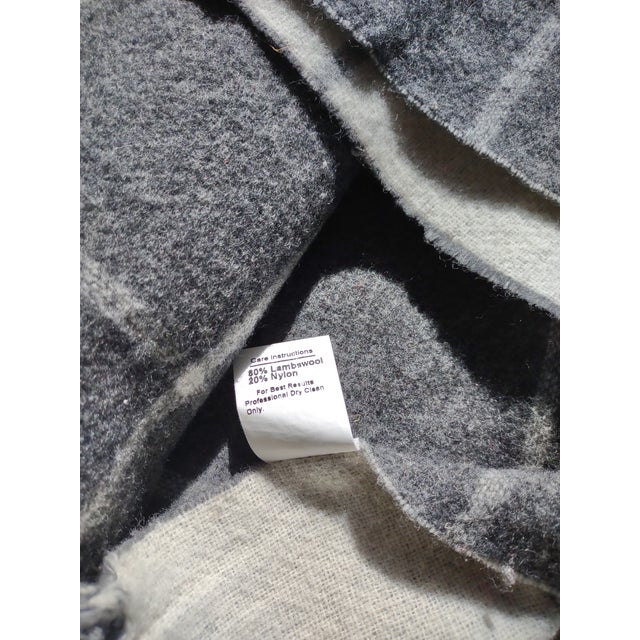 Lambswool Throw Made in Portugal Chairish