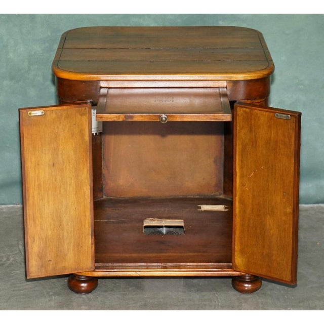Faux Book Fronted Hardwood Library Side Cabinets by Theodore Alexander, Set of 2 For Sale - Image 11 of 18