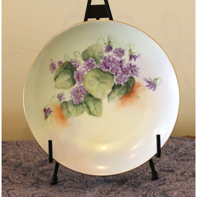 Antique Curated Signed Hutschenreuther Selb Plates- Set of 7 For Sale - Image 6 of 12