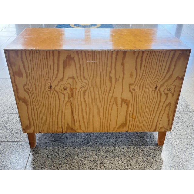 1940s Swedish Modern Birch Wood Chest of Drawers For Sale - Image 13 of 15