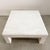 1980s Vintage Square Postmodern Travertine Stone Parsons Coffee Table | 1980s Italian For Sale - Image 5 of 14