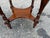 Brown Vintage Regency Louis Xvi Style 2 Tier Side Table For Sale - Image 8 of 14
