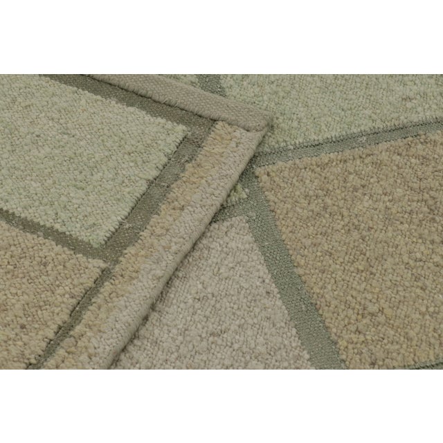 Textile Contemporary Scandinavian Style Flatweave Wool Rug, by Rug & Kilim, India For Sale - Image 7 of 9