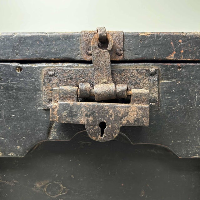 Antique Wooden Zenibako Temple Offering Box, Japan, 1890s For Sale - Image 6 of 18