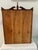 Vintage American Federal Mahogany Hanging Curio Cabinet For Sale - Image 9 of 11