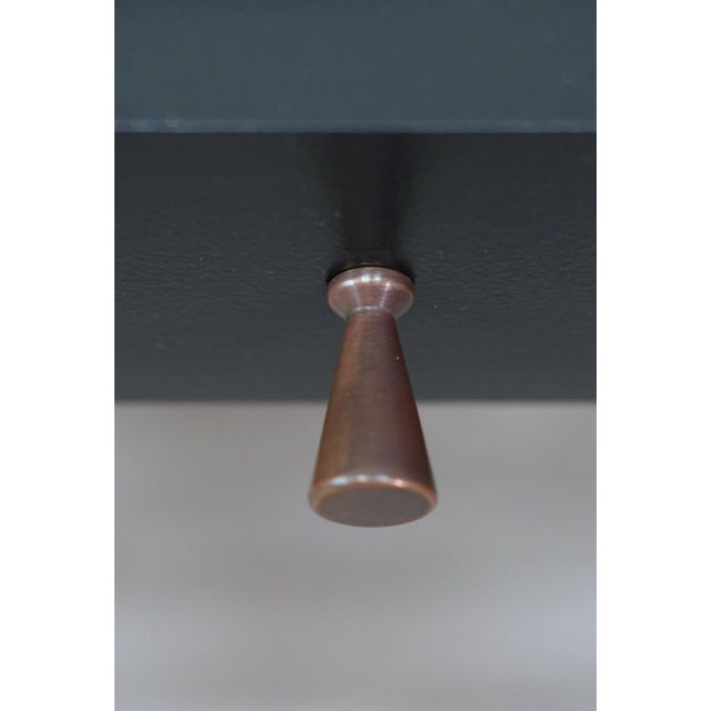 1950s Paul McCobb Black Nightstand or Side Table, Planner Group by Winchendon Furniture, 1950s For Sale - Image 5 of 9