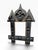 An exceptional tramp art frame dating to circa 1880–1900, built up in roughly six stacked layers of chip-carved wood. The...