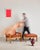 Wood Brutalist Lounge Chair with Ottoman in Oak and Leather by Tage Poulsen, Denmark, 1960s, Set of 2 For Sale - Image 7 of 18