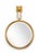 Wildwood Larry Laslo for Wildwood Grenada Mirror - Gold For Sale - Image 4 of 4